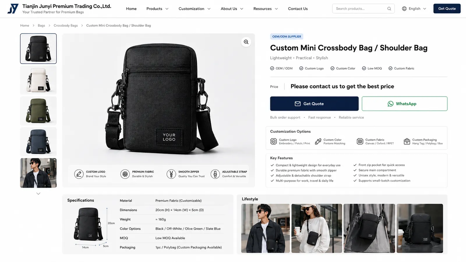 Mini Crossbody Product Detail
