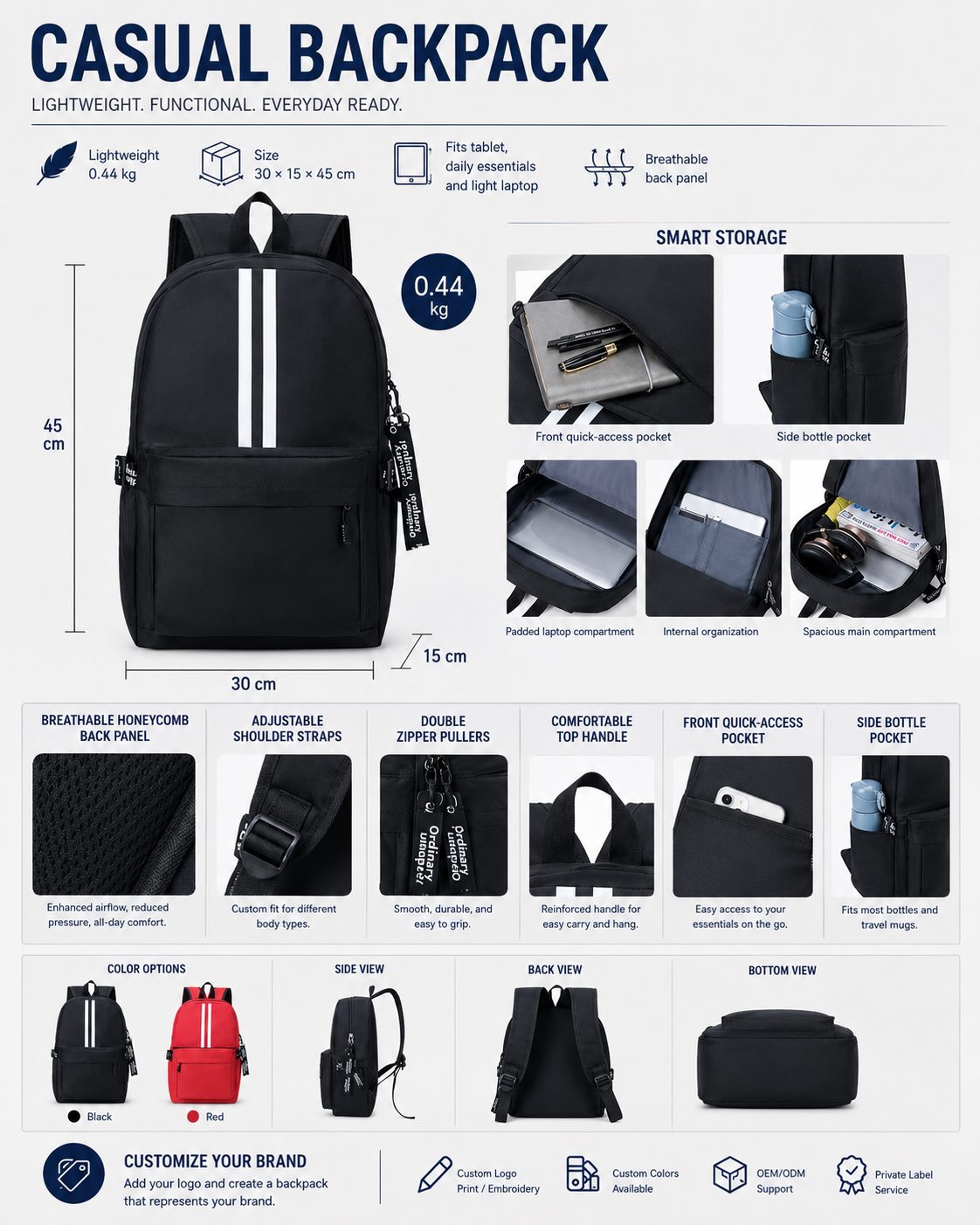 Urban Essential Backpack / Casual Backpack 3
