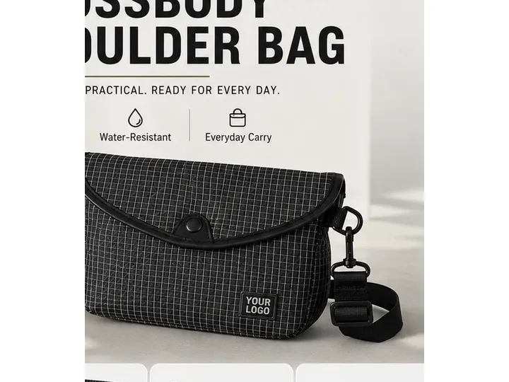 Minimalist Flap Crossbody Bag - Custom OEM/ODM (Model YTLJY6830)