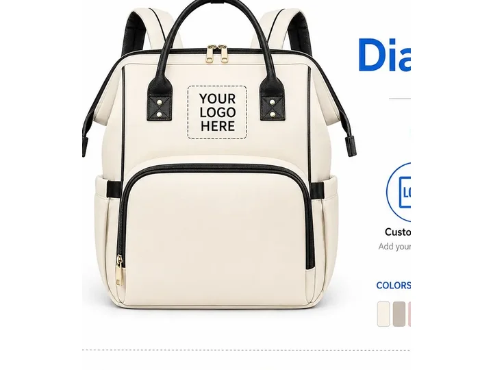Custom Mommy Bag / Diaper Backpack